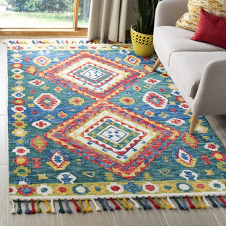 Safavieh Aspen 119 Green/Red Area Rug Room Scene Feature