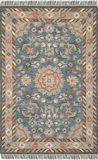 Safavieh Aspen 123 Blue/Rust Area Rug main image