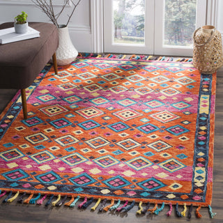 Safavieh Aspen 138 Orange/Fuchsia Area Rug main image