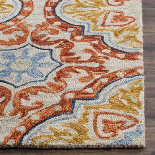 Safavieh Aspen 217 Beige/Rust Area Rug Detail