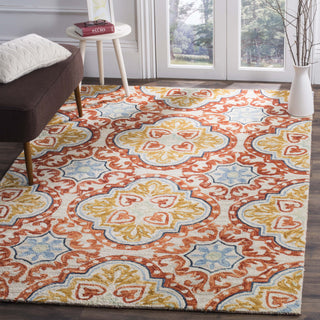 Safavieh Aspen 217 Beige/Rust Area Rug Room Scene Feature