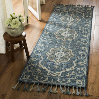 Safavieh Aspen 230 Dark Blue/Grey Area Rug Room Scene Feature