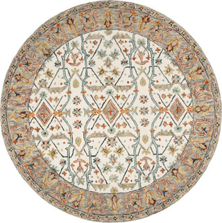 Safavieh Aspen 308 Ivory/Blue Area Rug Round