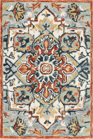 Safavieh Aspen 312 Blue/Rust Area Rug 