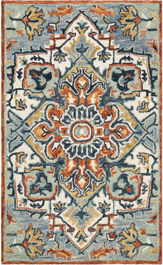 Safavieh Aspen 312 Blue/Rust Area Rug main image