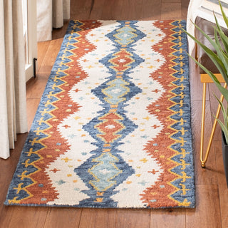 Safavieh Aspen 401 Ivory/Blue Area Rug Room Scene