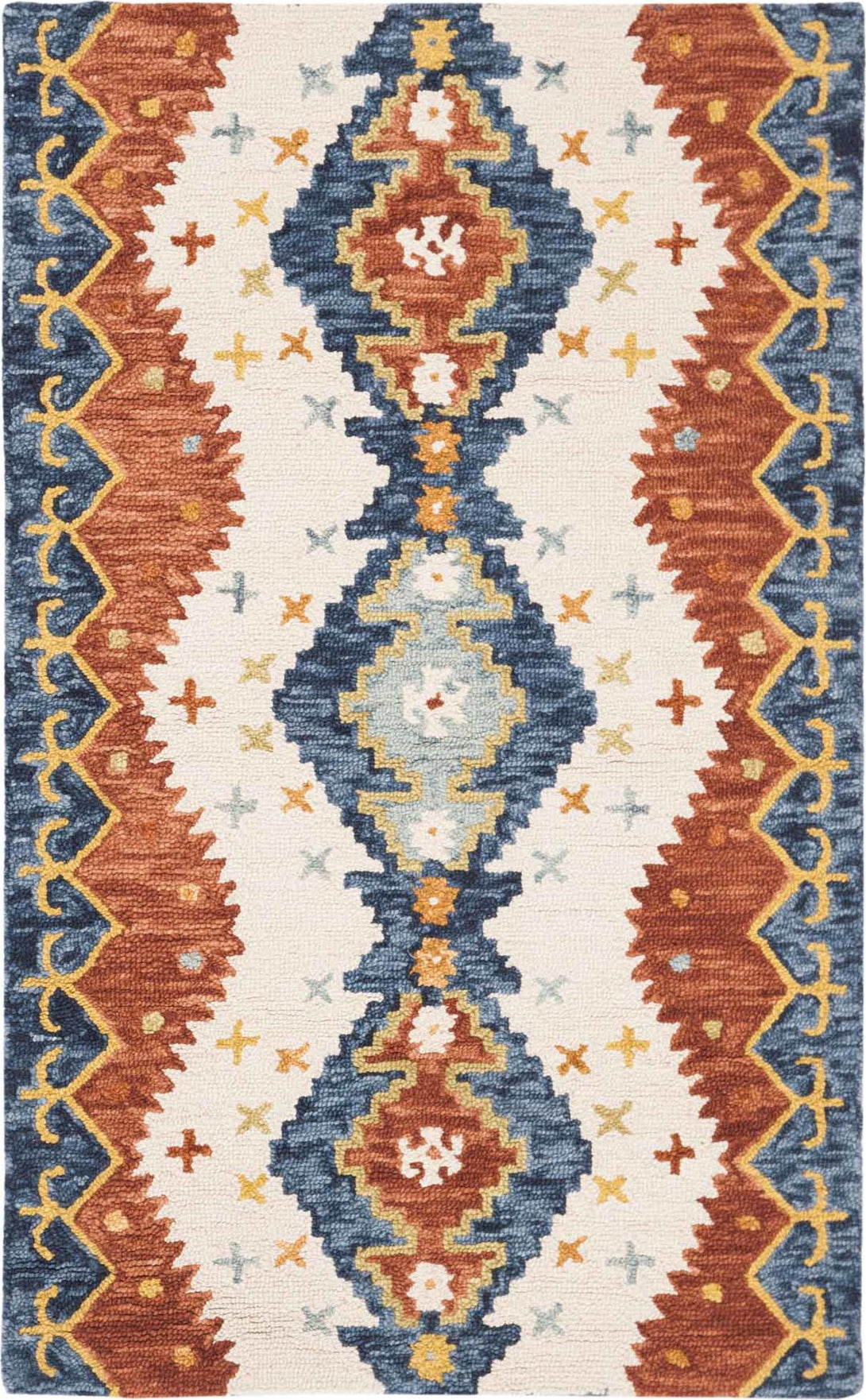 Safavieh Aspen 401 Ivory/Blue Area Rug main image