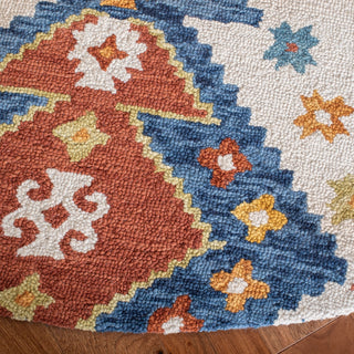 Safavieh Aspen 401 Ivory/Blue Area Rug Detail