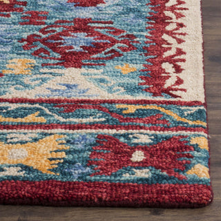 Safavieh Aspen 505 Blue/Red Area Rug Detail