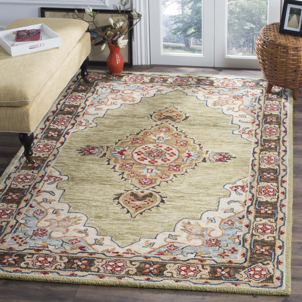 Safavieh Aspen 506 Sage/Brown Area Rug – Incredible Rugs and Decor