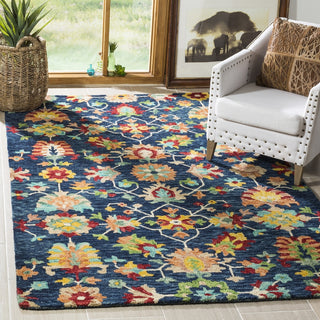 Safavieh Aspen 510 Navy/Red Area Rug Room Scene Feature