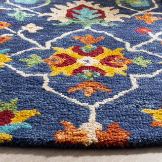 Safavieh Aspen 510 Navy/Red Area Rug Detail