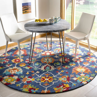 Safavieh Aspen 510 Navy/Red Area Rug Room Scene