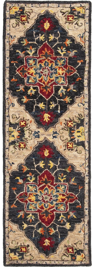 Safavieh Aspen 511 Charcoal/Cream Area Rug 