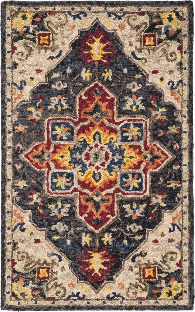 Safavieh Aspen 511 Charcoal/Cream Area Rug main image