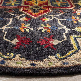 Safavieh Aspen 511 Charcoal/Cream Area Rug Detail