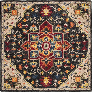 Safavieh Aspen 511 Charcoal/Cream Area Rug Square