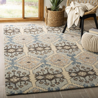 Safavieh Aspen 512 Light Blue/Cream Area Rug Room Scene Feature