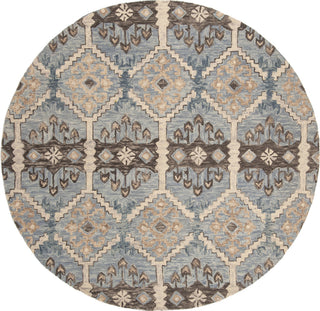 Safavieh Aspen 512 Light Blue/Cream Area Rug Round