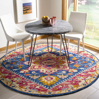 Safavieh Aspen 513 Navy/Fuchsia Area Rug Room Scene