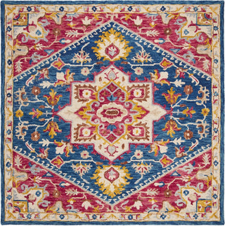 Safavieh Aspen 513 Navy/Fuchsia Area Rug Square