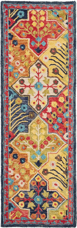 Safavieh Aspen 514 Blue/Orange Area Rug 