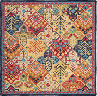 Safavieh Aspen 514 Blue/Orange Area Rug Square