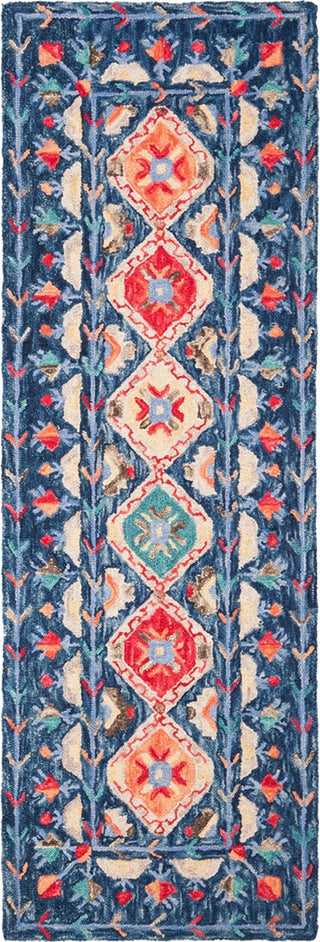 Safavieh Aspen 515 Navy/Orange Area Rug 