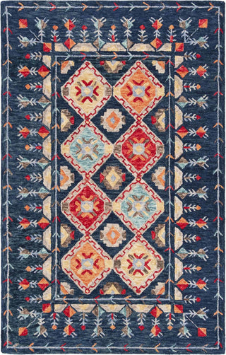 Safavieh Aspen 515 Navy/Orange Area Rug Main