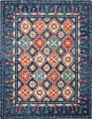 Safavieh Aspen 515 Navy/Orange Area Rug Main