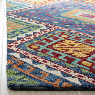 Safavieh Aspen 516 Blue/Multi Area Rug Detail