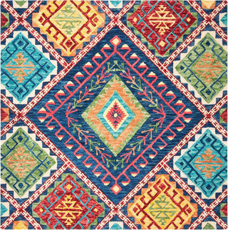 Safavieh Aspen 516 Blue/Multi Area Rug Square