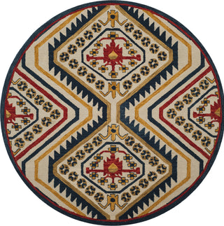 Safavieh Aspen 701 Ivory/Multi Area Rug Round