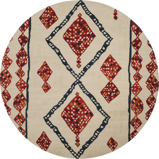 Safavieh Aspen 702 Ivory/Multi Area Rug Round