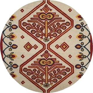 Safavieh Aspen 703 Ivory/Multi Area Rug Round