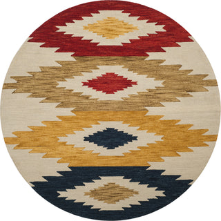 Safavieh Aspen 704 Ivory/Multi Area Rug Round