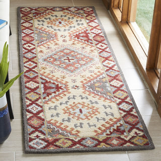 Safavieh Aspen 801 Red/Ivory Area Rug Room Scene Feature