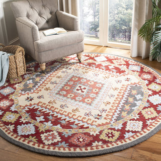 Safavieh Aspen 801 Red/Ivory Area Rug Room Scene