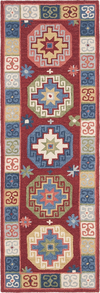 Safavieh Aspen 802 Red/Blue Area Rug 