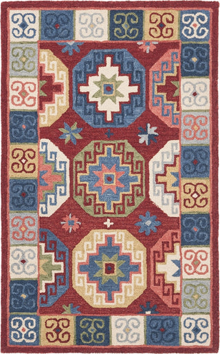 Safavieh Aspen 802 Red/Blue Area Rug main image