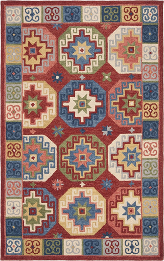 Safavieh Aspen 802 Red/Blue Area Rug Main