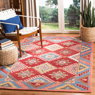 Safavieh Aspen 803 Red/Blue Area Rug Room Scene Feature