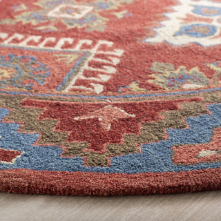 Safavieh Aspen 803 Red/Blue Area Rug Detail