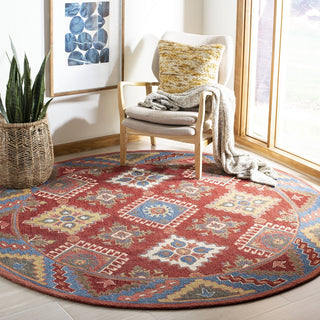 Safavieh Aspen 803 Red/Blue Area Rug Room Scene