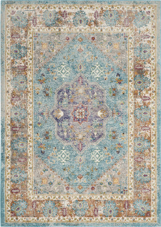 Safavieh Aria ARA100B Blue/Creme Area Rug