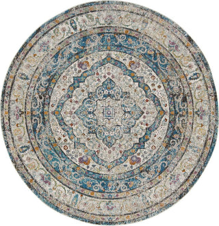 Safavieh Aria ARA106E Creme/Red Area Rug Round Image