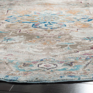 Safavieh Aria ARA119E Beige/Blue Area Rug Detail Image