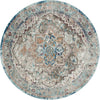 Safavieh Aria ARA119E Beige/Blue Area Rug Round Image