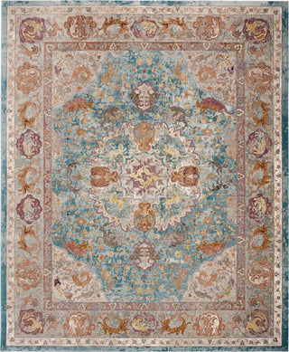 Safavieh Aria ARA120B Blue/Orange Area Rug