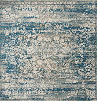 Safavieh Aria ARA156B Blue/Creme Area Rug Square Image